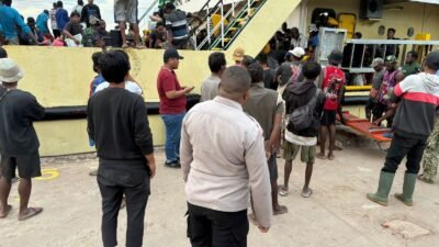 Sinergi Polsek KPL Merauke Jaga Keamanan Aktivitas Maritim