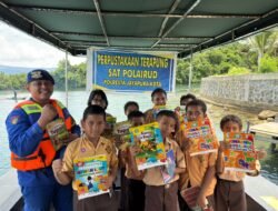Perpustakaan Terapung Polresta Warnai Peringatan Hari Pramuka di Kota Jayapura