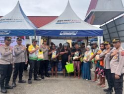 Polres Biak Gelar Gerakan Pangan Murah