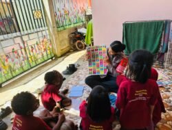Semangat Belajar Anak Putus Sekolah di Jayapura Terus Berkembang, Subsatgas Si Ipar terus hadir