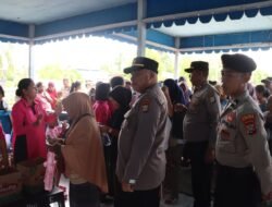 Polres Teluk Bintuni Gelar Gerakan Pangan Murah