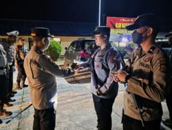 Wujudkan Kamtibmas Kondusif, Polres Mappi Lakukan Sweeping dan Patroli Menjelang HUT RI ke-80