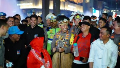 Kehangatan Kapolri di Tengah Semarak Panggung Rakyat Bundaran HI