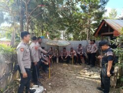 Polres Tolikara Tunjukkan Sinergi dalam Pengamanan Kebaktian Kebangunan Rohani di Karubaga