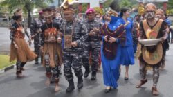 Susasana Penuh Khidmat Dalam Penyambutan Komandan Kodaeral X Jayapura