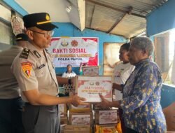 Siswa SIP Angkatan 54 Gelombang II Polda Papua Gelar Bakti Sosial Bertajuk “Berbagi dengan Hati”