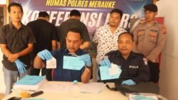 Ungkap Kasus Narkotika, Satresnarkoba Polres Merauke Amankan 2 Tersangka dan Barang Bukti