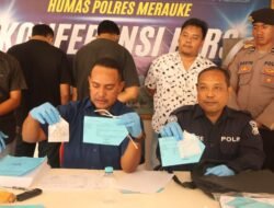 Ungkap Kasus Narkotika, Satresnarkoba Polres Merauke Amankan 2 Tersangka dan Barang Bukti