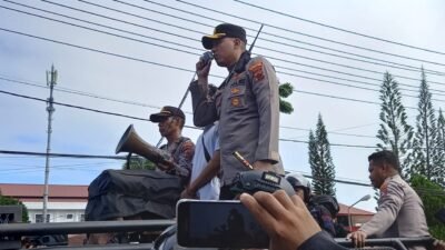 Polres Merauke Kawal Aspirasi Publik Terkait Penurunan Kualitas Jaringan, Situasi Aman dan Kondusif
