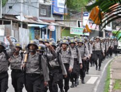 Ka SPN Polda Papua Pimpin Hiking, Bentuk Karakter dan Kesiapan Tugas Siswa Diktukba