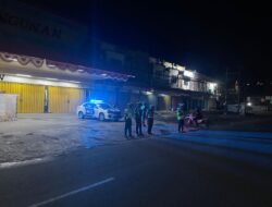 Ditlantas Polda Papua Barat Gelar Blue Light Patrol di Wosi AMD Cegah Balap Liar