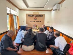 Bangun Kolaborasi, Humas Polda Papua Gelar Pertemuan Bersama Insan Pers