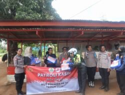 Jelang Hut Polwan Ke – 77, Polwan Polres Merauke dan Polwan Brimob Gelar Patroli Kasih