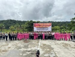 Kapolres Mamberamo Raya Pimpin Sertijab Kapolsek Mamberamo Tengah dan Kasat Sabhara
