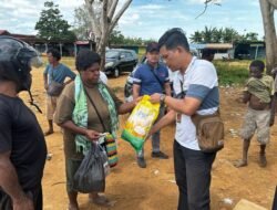 Sat Reskrim Polres Merauke Gelar Gerakan Pangan Murah, Salurkan 2 Ton Beras SPHP untuk Masyarakat