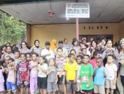 HUT ke-77 Polwan, Polwan Polda Papua Hadirkan Bakti Sosial dan Himbauan Humanis kepada Masyarakat