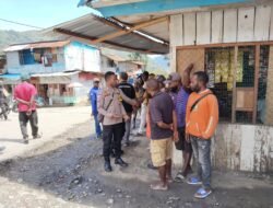 Sat Binmas Polres Tolikara Polda Papua Gelar Penyuluhan Kamtibmas
