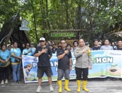 RRI Jayapura dan Polda Papua Tanam Mangrove Sambut Hari Bakti ke-80