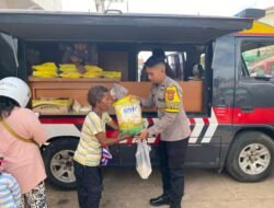 Polres Merauke Gelar Operasi Gerakan Pangan Murah di beberapa titik di hari yang ke – 21