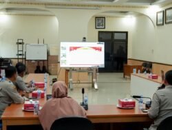 Polda Papua Ikuti Zoom Meeting Program Ketahanan Pangan Bersama SSDM Polri dan BPS RI