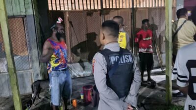 Polres Mappi Gelar Patroli KRYD Gabungan, Jaga Kamtibmas Tetap Kondusif