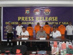 Polda Papua Barat Ungkap Tiga Kasus Narkoba dan Miras Oplosan di Manokwari