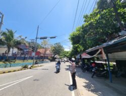 Ditlantas Polda Papua Laksanakan Program “Polantas Menyapa” Melalui Patroli Pinang Biru