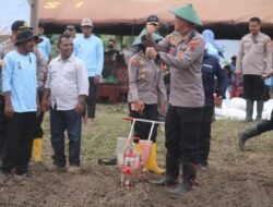 Dukung Ketahanan Pangan, Kapolres Merauke Pimpin Penanaman Jagung 3 Hektare