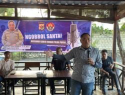 Kabid Humas Menyapa, Polda Papua Ajak Generasi Muda Lawan Hoaks dan Jaga Keamanan