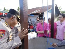 HKGB ke-73, Bhayangkari Daerah Papua Resmikan Sarana Air Bersih di Merauke