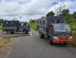 Patroli Gabungan Polres Yahukimo dan Brimob Yon A BKO Polda Papua Jaga Stabilitas Kamtibmas di Kota Dekai