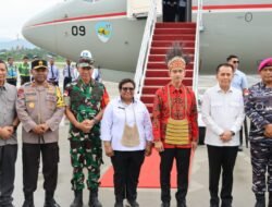 Polda Papua Kawal Kunjungan Kerja Wapres RI Gibran Rakabuming Raka di Kota Jayapura dengan Aman dan Lancar