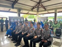 Polres Mimika Ikuti Donor Darah Dalam Rangka HUT TNI Ke – 80