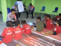Sentuhan Edukasi Subsatgas Si-Ipar, Anak-anak di Distrik Elelim Belajar Menghitung dengan Ceria
