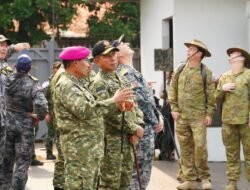 Aksi Prajurit Petarung Marinir Pukau Panglima Australia Saat Kunjungi Markas “Hantu Laut”