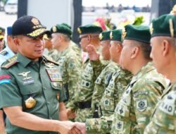 Panglima TNI Tinjau Markas Yontaipur Kostrad di Cikarang