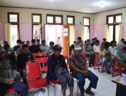 Sat Binmas Polres Tolikara Gelar silahturahmi Dengan Para Pedagang Ampera