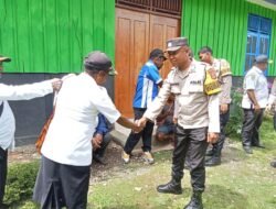 Sat binmas polres tolikara jalin kerja sama dengan dinas pertanian dan perikanan untuk penguatan ketahanan pangan