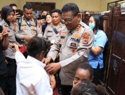 Wujud Kepedulian Sosial, Kapolda Papua Bantu Anak-Anak Panti Asuhan Terdampak Kebakaran