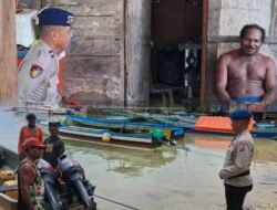 Sat Polair Polres Biak Patroli Sambang Kunjungi Nelayan