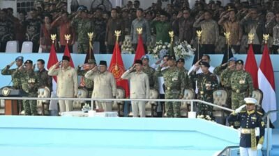HUT ke-80 TNI, Presiden Prabowo Tekankan Kepemimpinan Teladan dan Profesionalisme