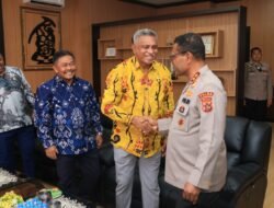 Perkuat Sinergi, Kapolda Papua Jalin Silaturahmi dengan Ketua DPRP Papua Selatan