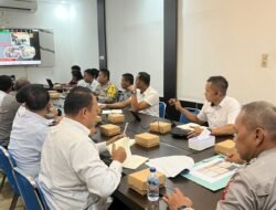 Anev Mingguan Operasi Sikat Cartenz II – 2025, Tekankan Deteksi Dini dan Optimalisasi Target Operasi