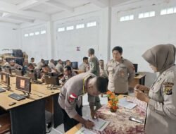 Polda Papua Gelar Tes CAT Psikologi Sekolah Bintara Polisi (SBP) T.A. 2025