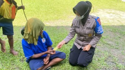 Sub Satgas Keladi Sagu Gelar Pemeriksaan Kesehatan Gratis di Kampung Toladan Sentani