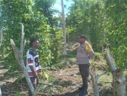 Wujud Kedekatan Dengan Masyarakat, Bhabinkamtibmas Polres Biak Aktif Sambangi Masyarakat