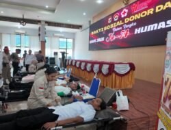 Polda Papua Gelar Donor Darah Peringati HUT Humas Polri ke-74