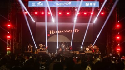 Pecah! GIGI dan Pesta Kembang Api Tutup Meriah Puncak HJKB