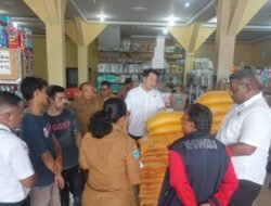 Satgas Pangan Kabupaten Mappi Tertibkan Harga dan Cek Ketersediaan Beras di Sejumlah Toko dan Distributor