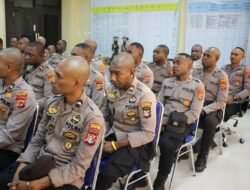 Bidpropam Polda Papua Lanjutkan Hari Ke-3 Pembinaan dan Pemulihan Profesi Bagi Personel PNPP Tahun 2025